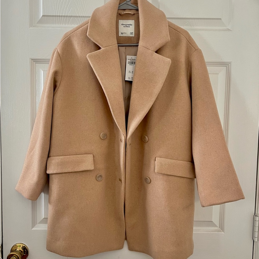 Abercrombie and Fitch Wool Blend Coat